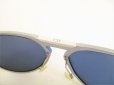 Photo7: Dior Homme Aluminum Frame Blue Lens Sunglasses Eye Wear #8991