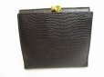 Photo2: Salvatore Ferragamo Vala Black Leather Bifold Long Wallet #8994 (2)