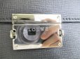 Photo11: LOEWE Black Leather Silver H/W Clutch Bag Document Bag #9001