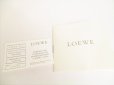 Photo12: LOEWE Black Leather Silver H/W Clutch Bag Document Bag #9001