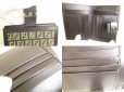 Photo8: FENDI Zucch Canvas Dark Brown Leather Bifold Wallet Compact Wallet #9008