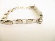 Photo4: LOUIS VUITTON Damier Colors Silver Metal Bangle Bracelet #9009