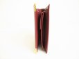 Photo4: Cartier Must de Cartier Bordeaux Leather Bifold Wallet Purse #9010