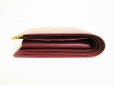 Photo6: Cartier Must de Cartier Bordeaux Leather Bifold Wallet Purse #9010