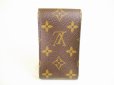 Photo2: LOUIS VUITTON Monogram Leather Brown Cigarette Cases #9023 (2)