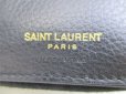 Photo10: Saint Laurent Paris YSL Tinny Monogram Black Leather Bifold Wallet #9031