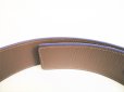 Photo6: BOTTEGA VENETA Blue Leather Belt Waist Size 80-92 M #9041