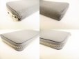 Photo7: LOUIS VUITTON Taiga Gray Leather Zippey Wallet Vertical #9046