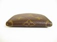 Photo6: LOUIS VUITTON Monogram Brown Leather Coin Purse Porto Monnaie Gousset #9063