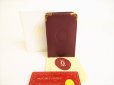 Photo1: Cartier Must De Cartier Bordeaux Leather Cigarette Case #9075 (1)