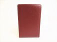 Photo2: Cartier Must De Cartier Bordeaux Leather Cigarette Case #9075 (2)