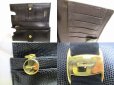 Photo8: Salvatore Ferragamo Vala Black Leather Bifold Flap Long Wallet #9078