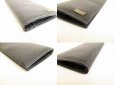 Photo7: Salvatore Ferragamo Black Leather Bifold Flap Long Wallet #9094