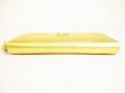 Photo5: LOUIS VUITTON Japan Limited Gold Leather Round Zip Wallet Zippy Lockme #9101