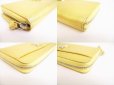 Photo7: LOUIS VUITTON Japan Limited Gold Leather Round Zip Wallet Zippy Lockme #9101