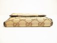 Photo5: GUCCI GG Brown Canvas Bifold Wallet Compact Wallet #9105