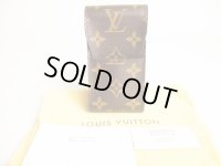 LOUIS VUITTON Monogram Leather Brown Cigarette Cases #9108