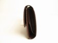 Photo3: LOUIS VUITTON Epi Dark Brown Leather Flap Long Wallet International #9109