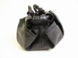 Photo3: LOEWE Black Leather Hand Bag Nappa Aire #9118