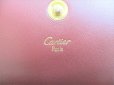 Photo10: Cartier Must de Cartier Bordeaux Leather Trifold Wallet #9122