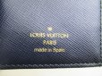 Photo10: LOUIS VUITTON Monogram Mini Navy Blue Small Ring Agenda Cover #9124