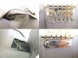 Photo9: BVLGARI White Gray Leather BVLGARIBVLGARI 6 Pics Key Cases #9126