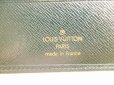 Photo10: LOUIS VUITTON Episea Green Taiga Leather Bifold Wallet #9138