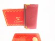 Photo1: Cartier Must de Cartier Bordeaux Leather 4 Pics Key Cases #9141 (1)