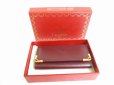 Photo12: Cartier Must de Cartier Bordeaux Leather 4 Pics Key Cases #9141