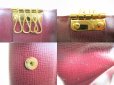 Photo9: Cartier Must de Cartier Bordeaux Leather 4 Pics Key Cases #9141