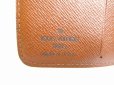 Photo10: LOUIS VUITTON Monogram Brown Leather Bifold Wallet Compact Zippe #9153