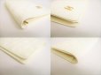 Photo7: CHANEL CC Icon Collection White Leather Bi-fold Long Flap Wallet #9156
