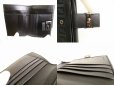 Photo8: FENDI Black Zucch Canvas Leather Bifold Wallet Compact Wallet #9162