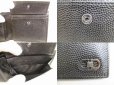 Photo9: Salvatore Ferragamo Gancini Black Leather Bifold Wallet #9164