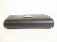 Photo6: PRADA Black Saffiano Leather Trifold Wallet Compact Wallet #9166
