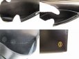 Photo9: Cartier Pasha Black Leather Bifold Long Flap Wallet Purse #9167