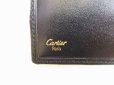 Photo10: Cartier Pasha Black Leather Bifold Long Wallet Purse #9175