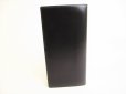 Photo2: Cartier Pasha Black Leather Bifold Long Wallet Purse #9175 (2)