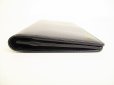 Photo5: Cartier Pasha Black Leather Bifold Long Wallet Purse #9175