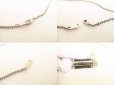 Photo8: LOUIS VUITTON Stainless Steel Monogram Eclipse Charms Necklace #9178