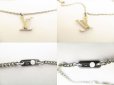 Photo9: LOUIS VUITTON Stainless Steel Monogram Eclipse Charms Necklace #9178