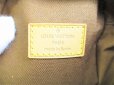 Photo10: LOUIS VUITTON Monogram Brown Leather Waist Pack Belt Bag Gange #9180