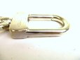 Photo2: LOUIS VUITTON Zinc Alloy Key Charm Key Ring Anneau Cle Mousqueton XL #9198 (2)