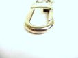 Photo4: LOUIS VUITTON Zinc Alloy Key Charm Key Ring Anneau Cle Mousqueton XL #9198