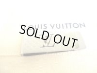 LOUIS VUITTON Stainless Steel Champs Elysees Bill Money Clip #9200