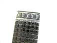 Photo10: LOUIS VUITTON Silver Metal Bill Clip Money Clip #9201