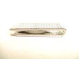 Photo3: LOUIS VUITTON Silver Metal Bill Clip Money Clip #9201