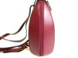 Photo3: Cartier Must De Cartier Bordeaux Leather Backpack Bag #9202