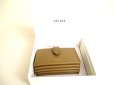 Photo12: CELINE Beige Leather Card Case Card Holder #9203