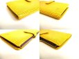 Photo7: LOUIS VUITTON Epi Yellow Leather Bifold Long Wallet Purse #9204